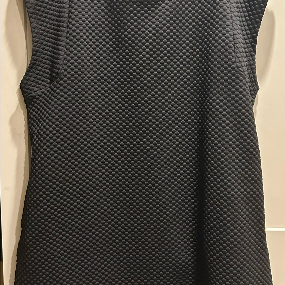 Jodifil Elegant Black Textured Dress - size 1x